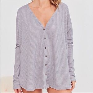 Urban Outfitters Thermal Button Up